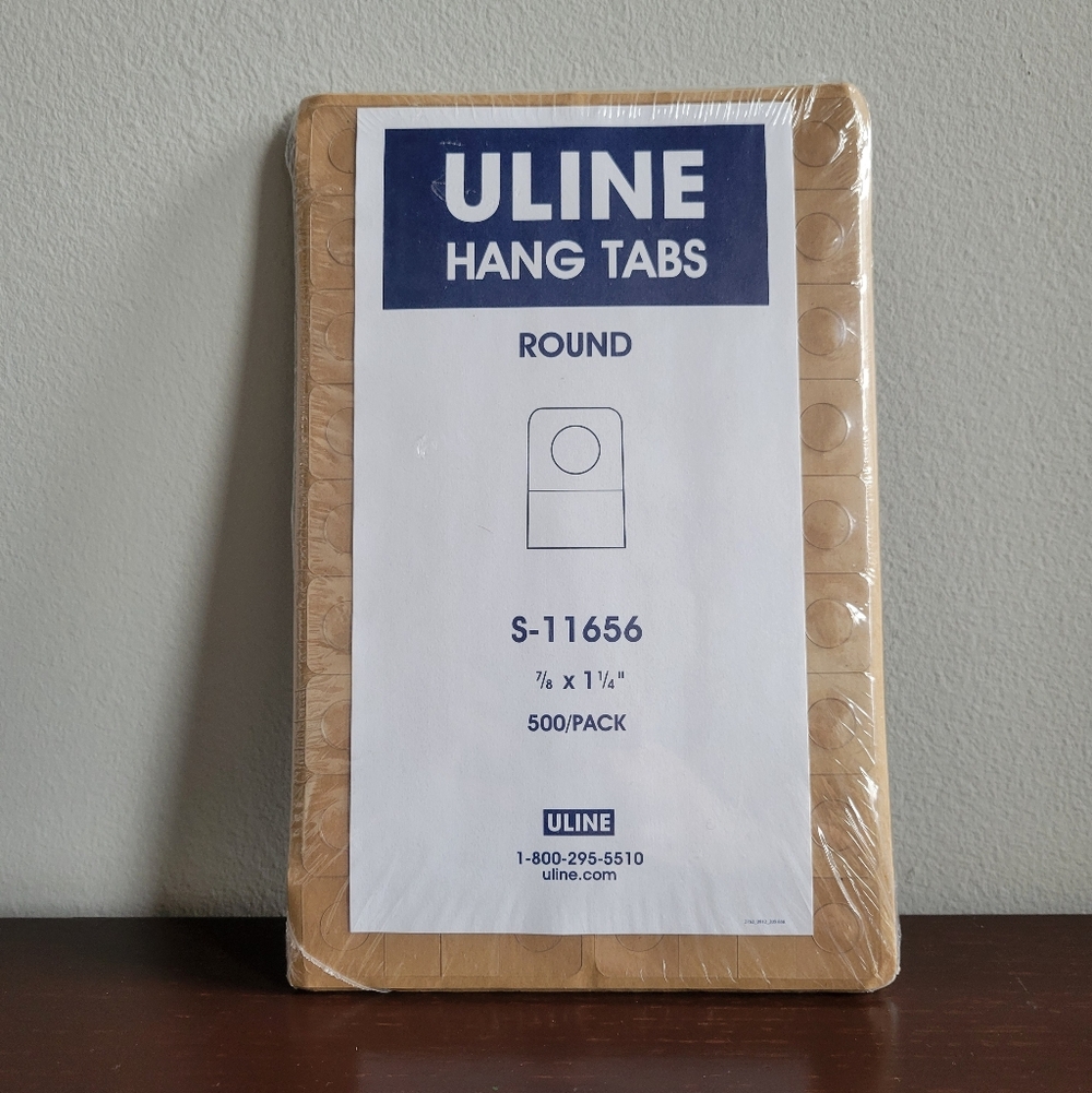 NEW Uline Hang Tabs (Model S-11656)